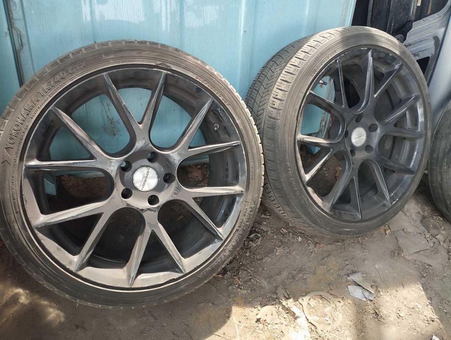 5x114,3 r20 Vossen разноширокие диски оригинал
