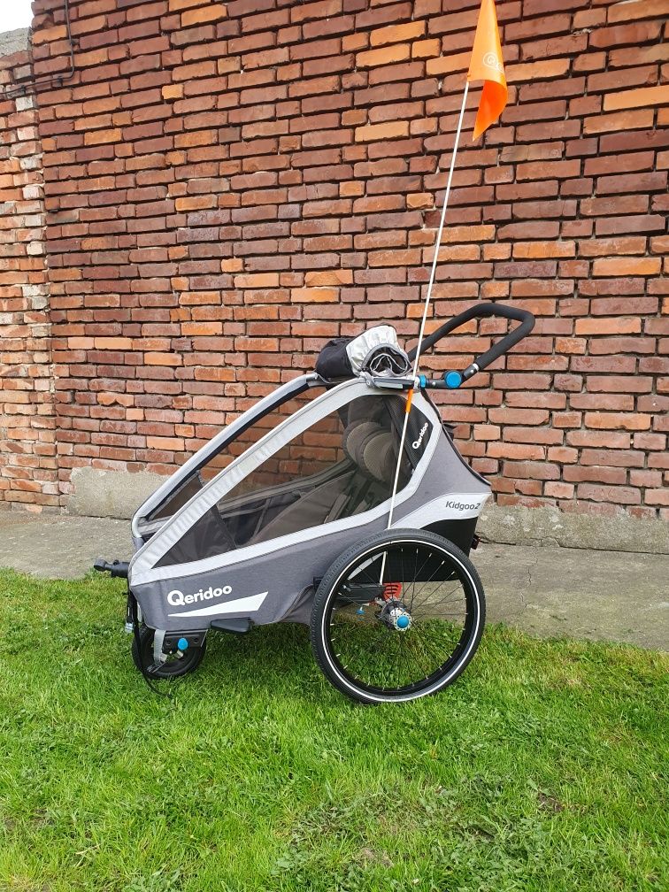 Przyczepka rowerowa Queridoo Kidgoo 2