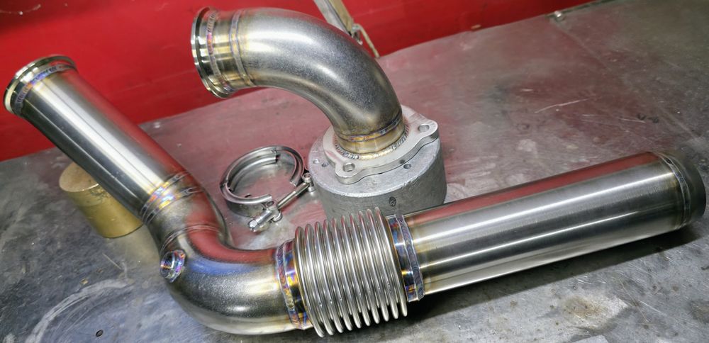 Downpipe 3 cale Volvo T5 V70 R AWD