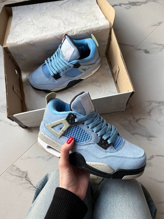36-45 унісекс кросівки найк джордан 4, Air Jordan 4 University Blue