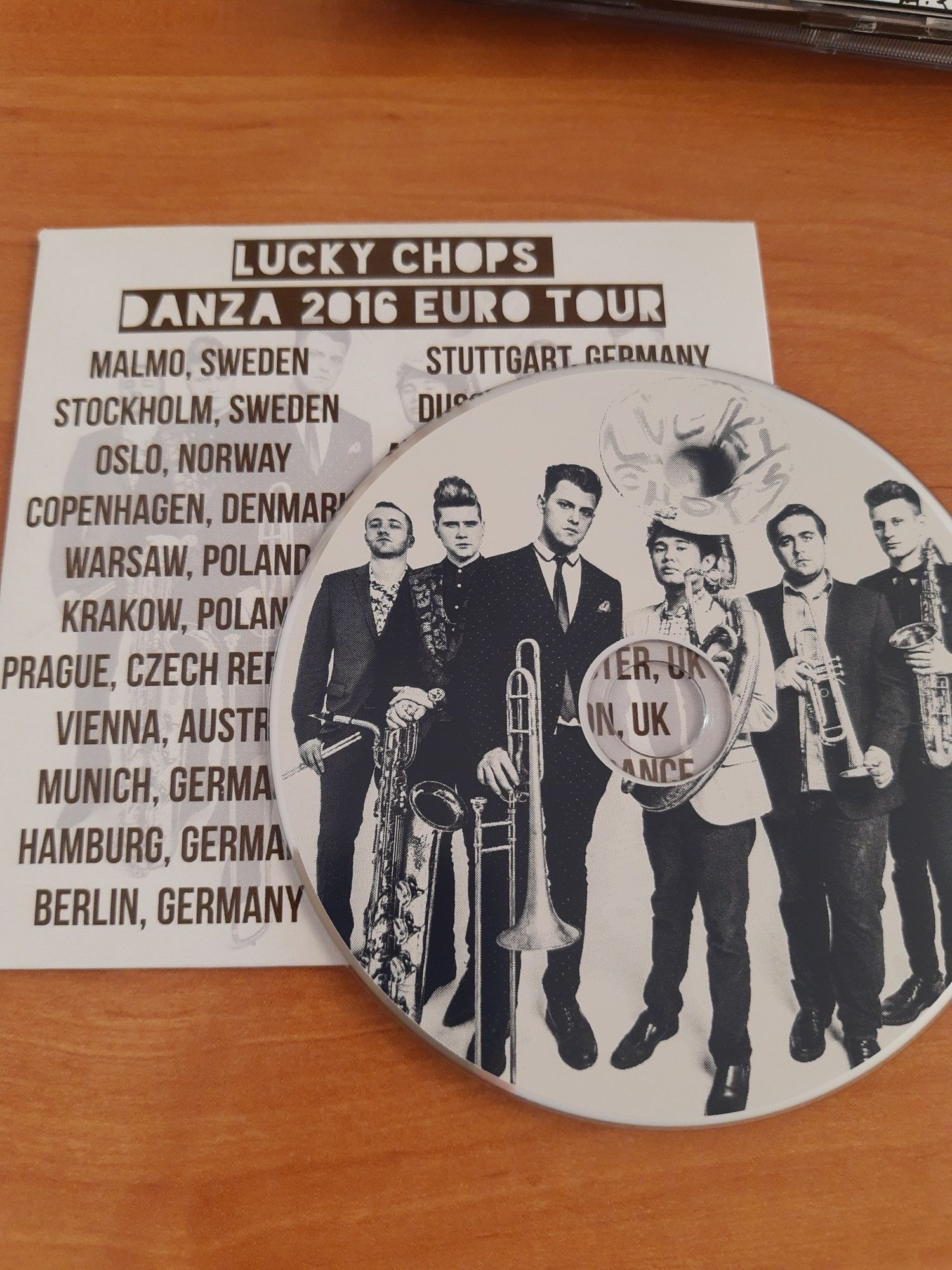 Lucky Chops Danza 2016 płyta CD