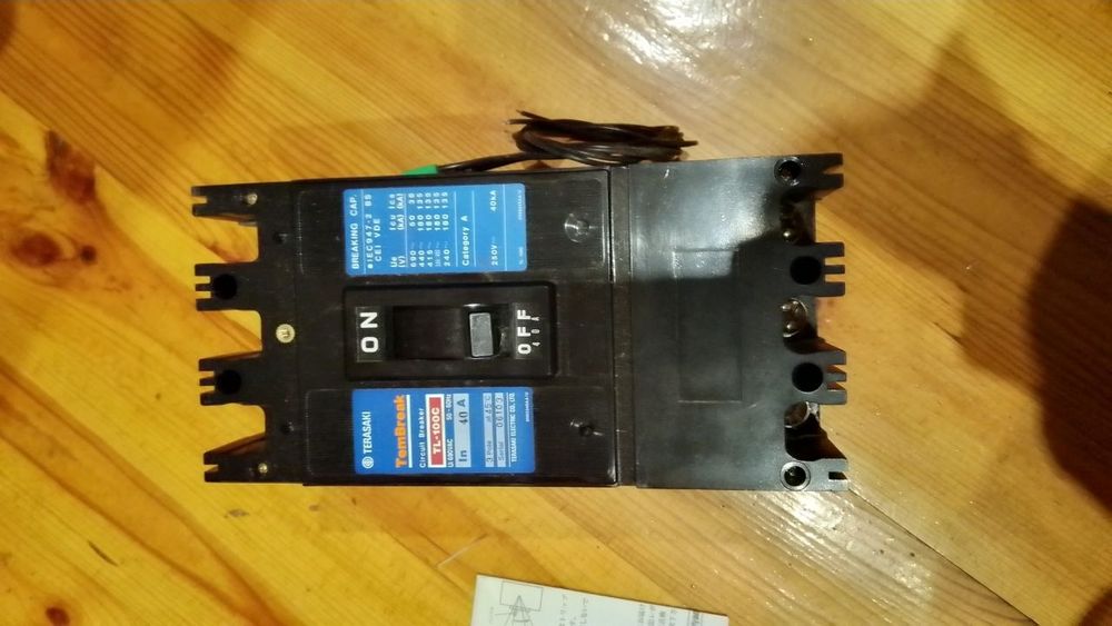 Автоматичний вимикач Terasaki TL‑100F TemBreak MCCB