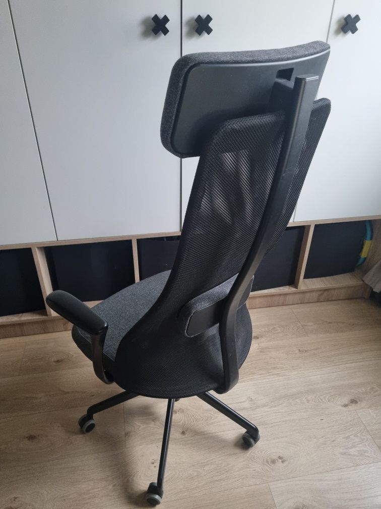 Krzesło, fotel biurowy, gamingowy, IKEA