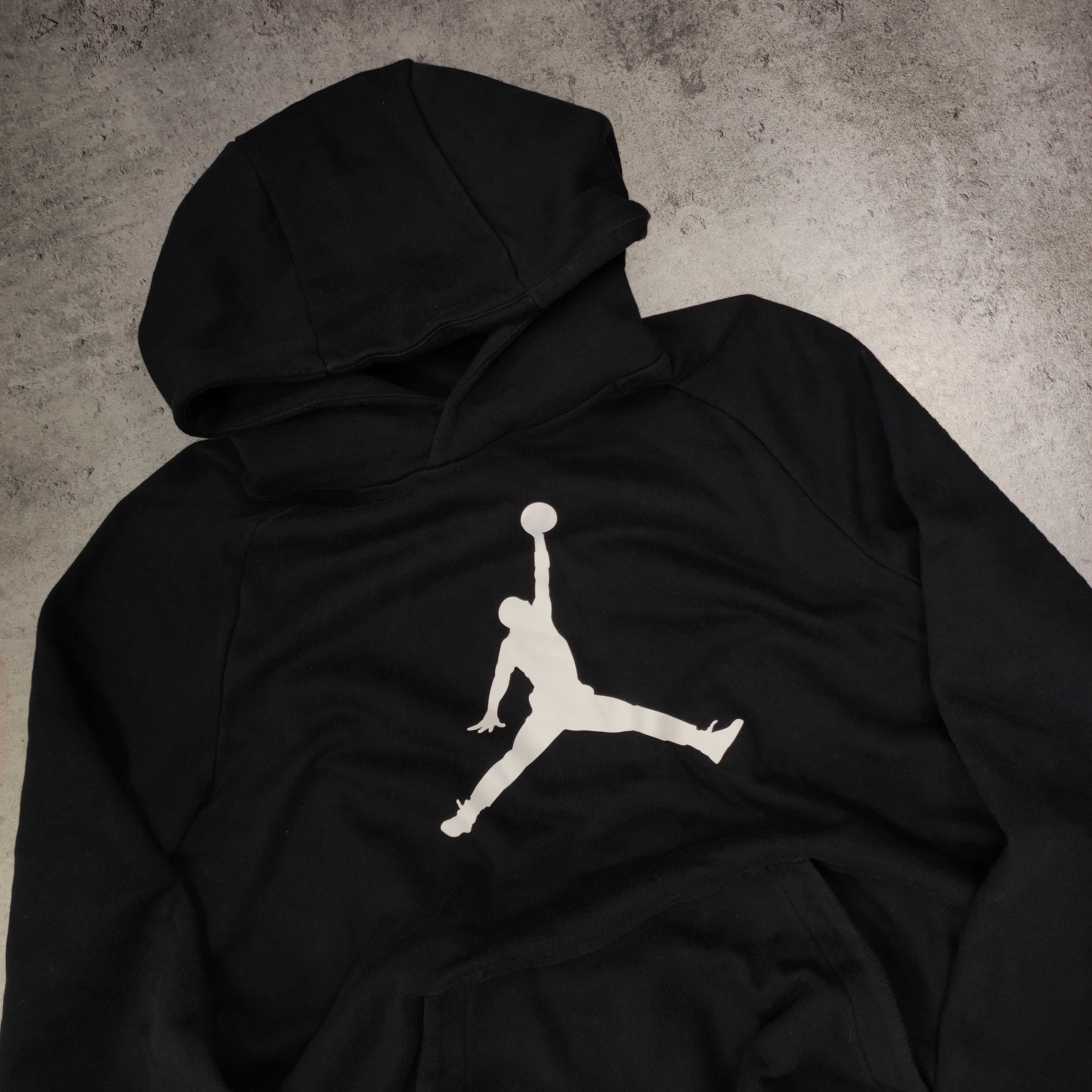 MĘSKA Bluza z Kapturem Hoodie Rozpinana Duże Logo Nike Air Jordan 23