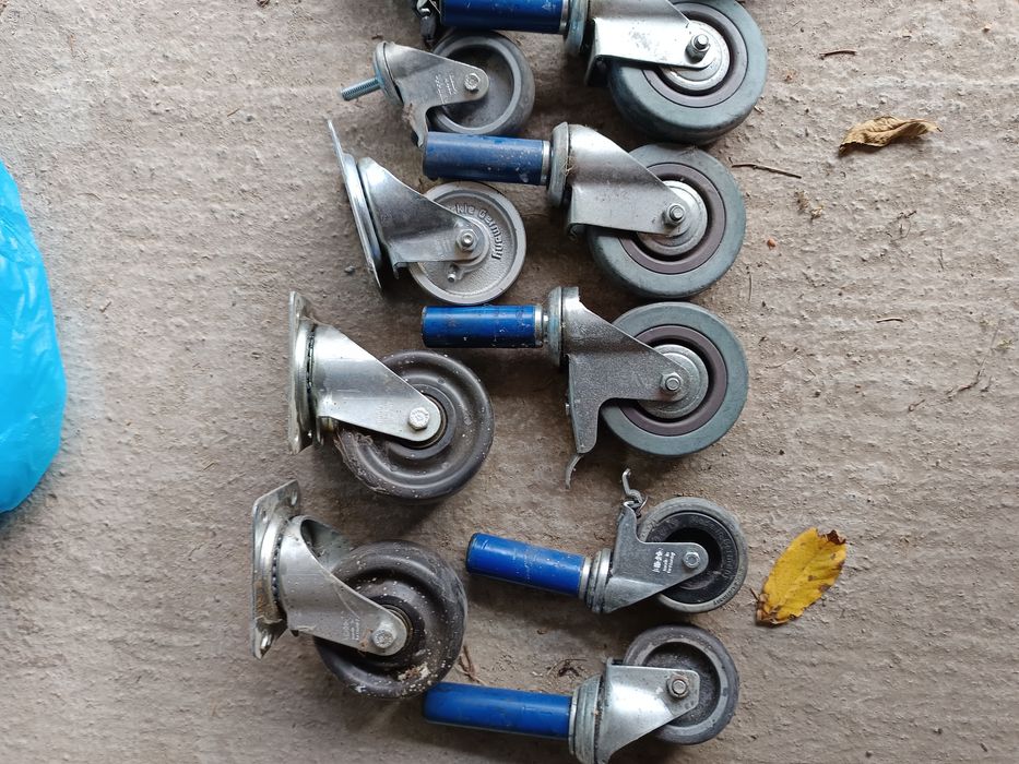 Kółka kółeczka rusztowanie transportowe blicke do wózka 33 sztuk