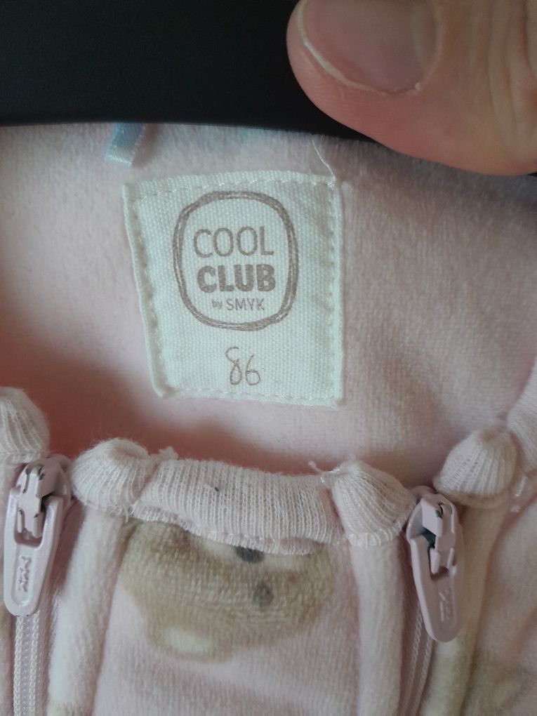 Pajacyk polarowy dziewczęcy Cool Club rozmiar 86