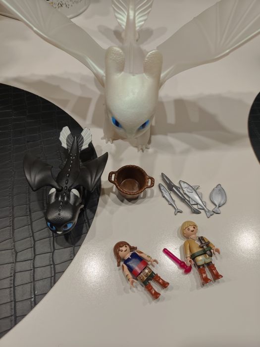 Playmobil Dreamworks Dragon 70038  Jak wytresowac smoka Biała Furia