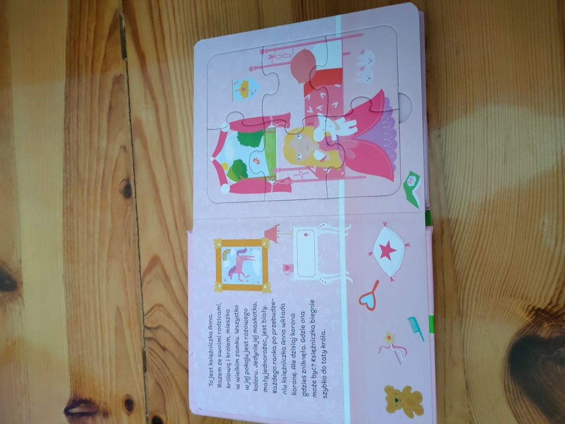 Książka z puzzlami