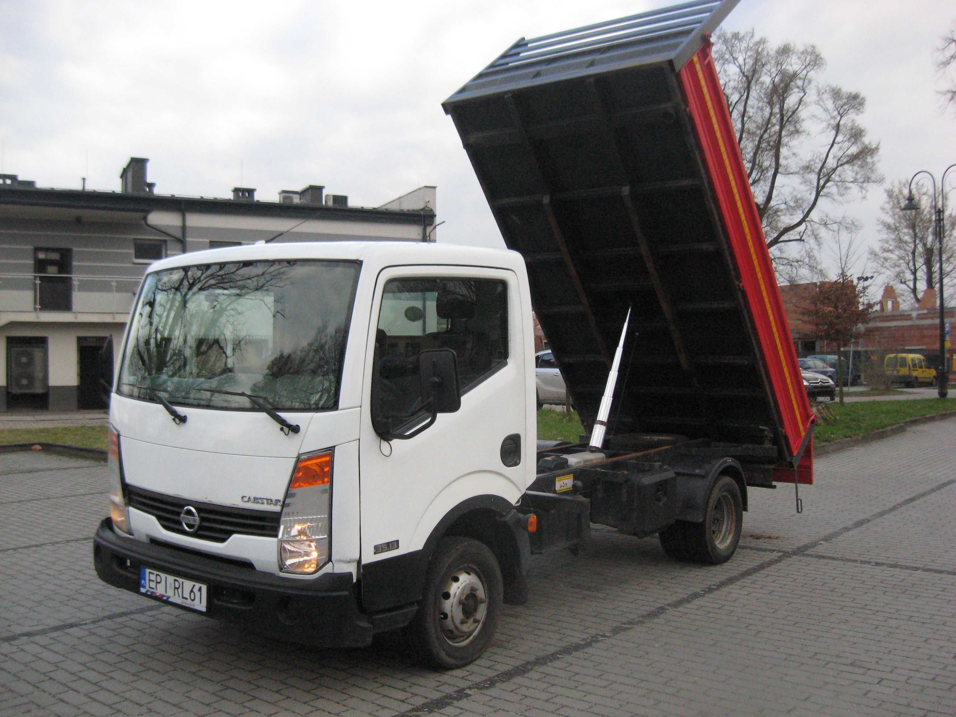 Nissan Cabstar 3- stronny wywrot 2008 rok