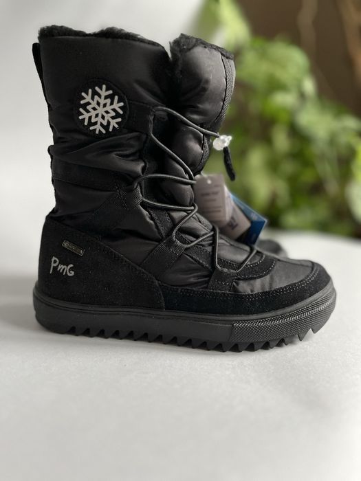 зимові черевики 32р. 20,4см Primigi, водонепроникні термо ботинки gore