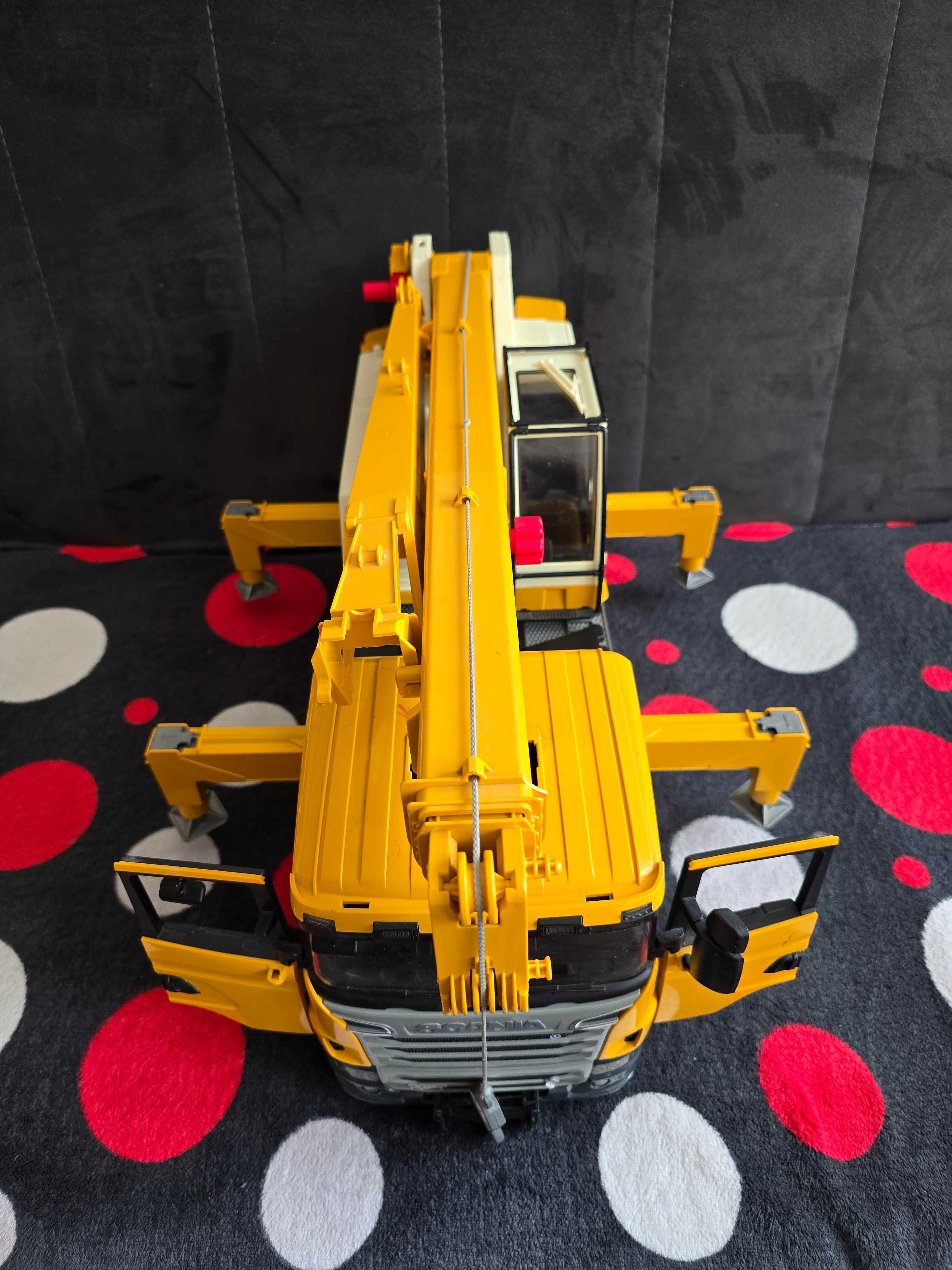 Bruder dźwig Scania Super 560R Liebherr Ciężarówka z dźwigiem