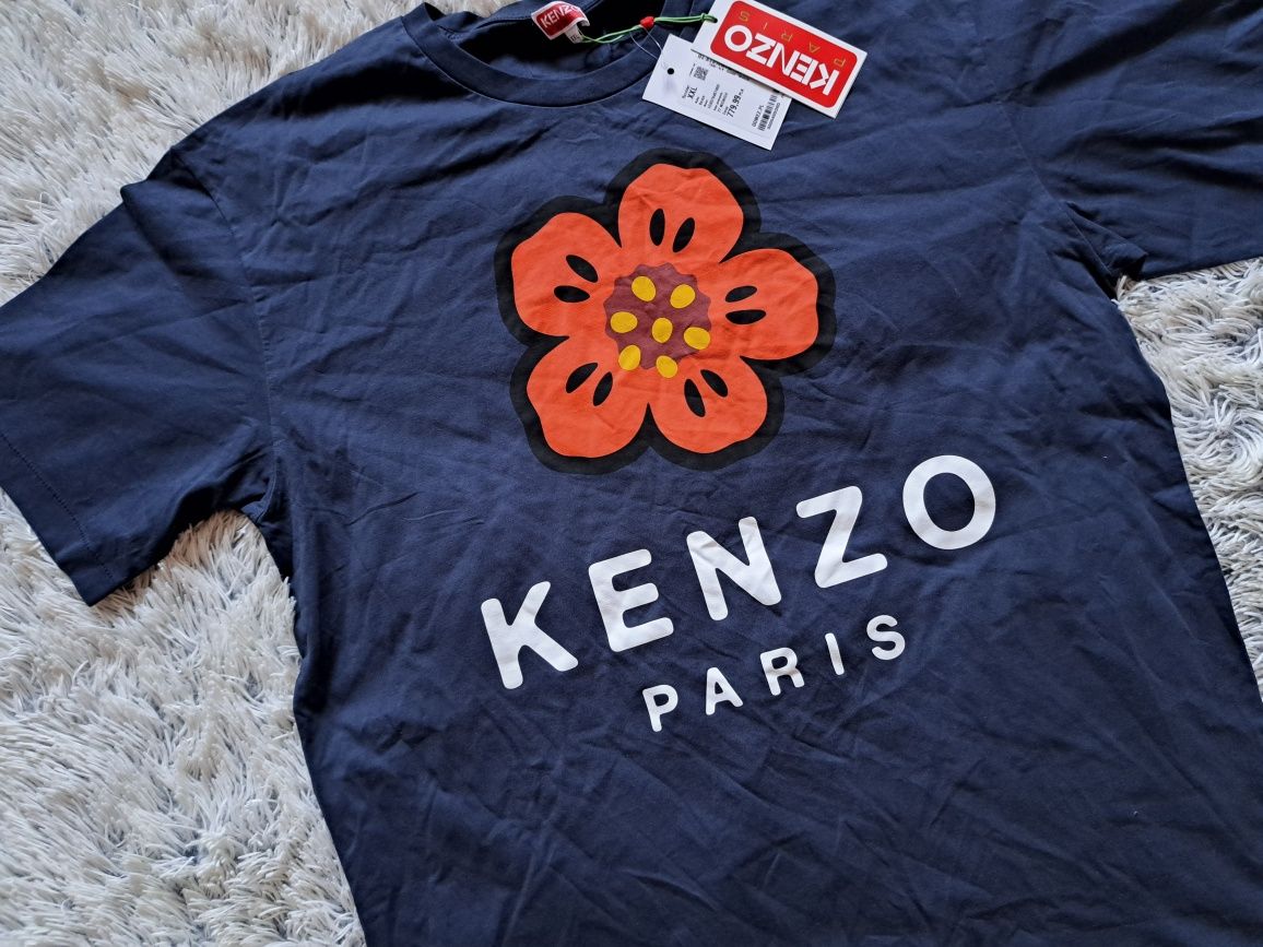 Nowa koszulka t-shirt XXL kenzo granatowa