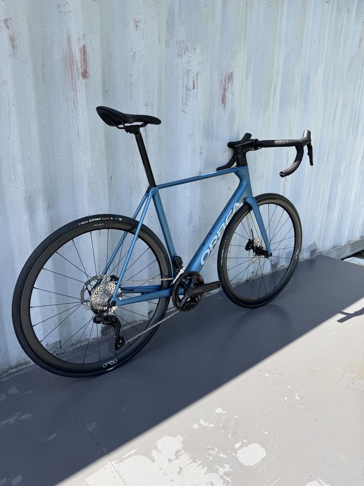 Rower szosowy Orbea Orca M35i rozm 55 Slate Blue 105 Di2 koła carbon