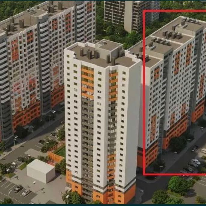 Продам 1 кім, 41 м2. ЖК Атлант на Озерній,  с. Новосілки,  м. Теремки