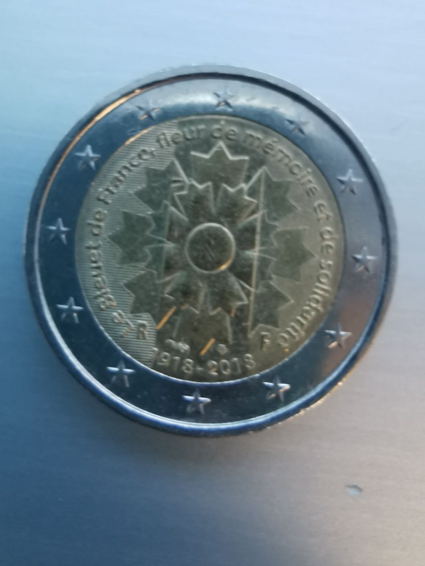 Vendo moedas comemorativas Francesas- 2 Euros