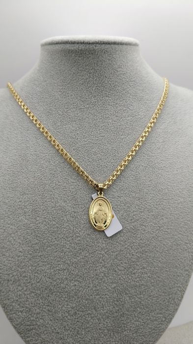 Złoty Medalik Cudowny Medalik Pr.585 Nowy Zapraszamy