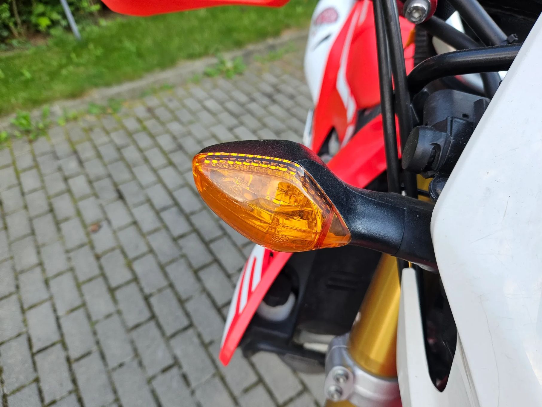 Honda CRF motocykl turystyczny zawieszenie HyperPro gmole SW motech, Acerbis