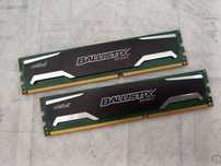 Crucial Ballistix 8GB (2x4) DDR3 kości pamięci RAM