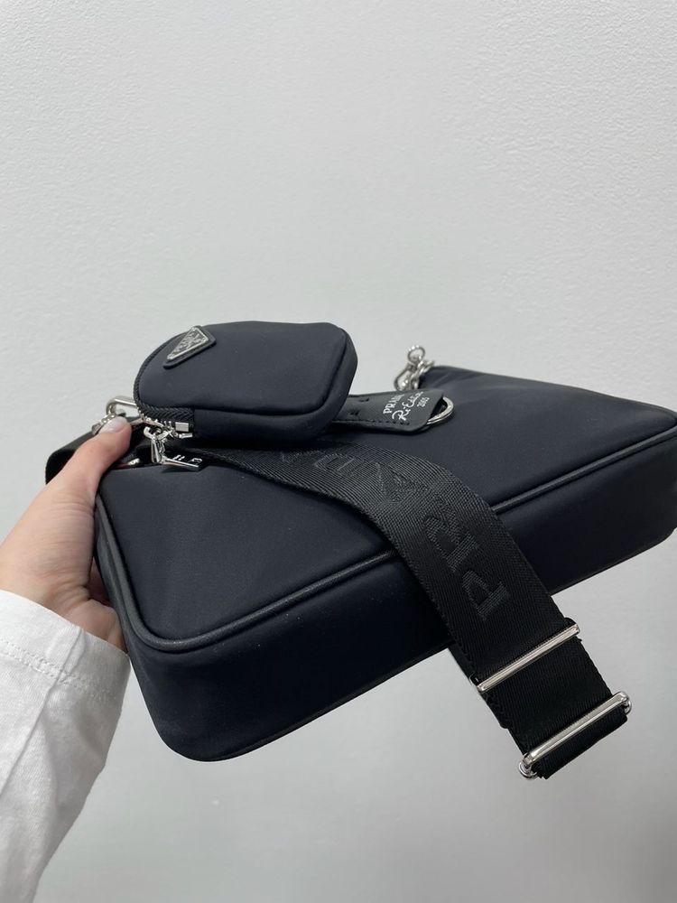 Сумочка в стиле Prada 2005 Hobo Nylon Прада Люкс