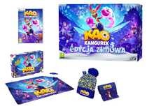 Kangur Kao Edycja Zimowa gra PC + puzzle czapka szalik prezent