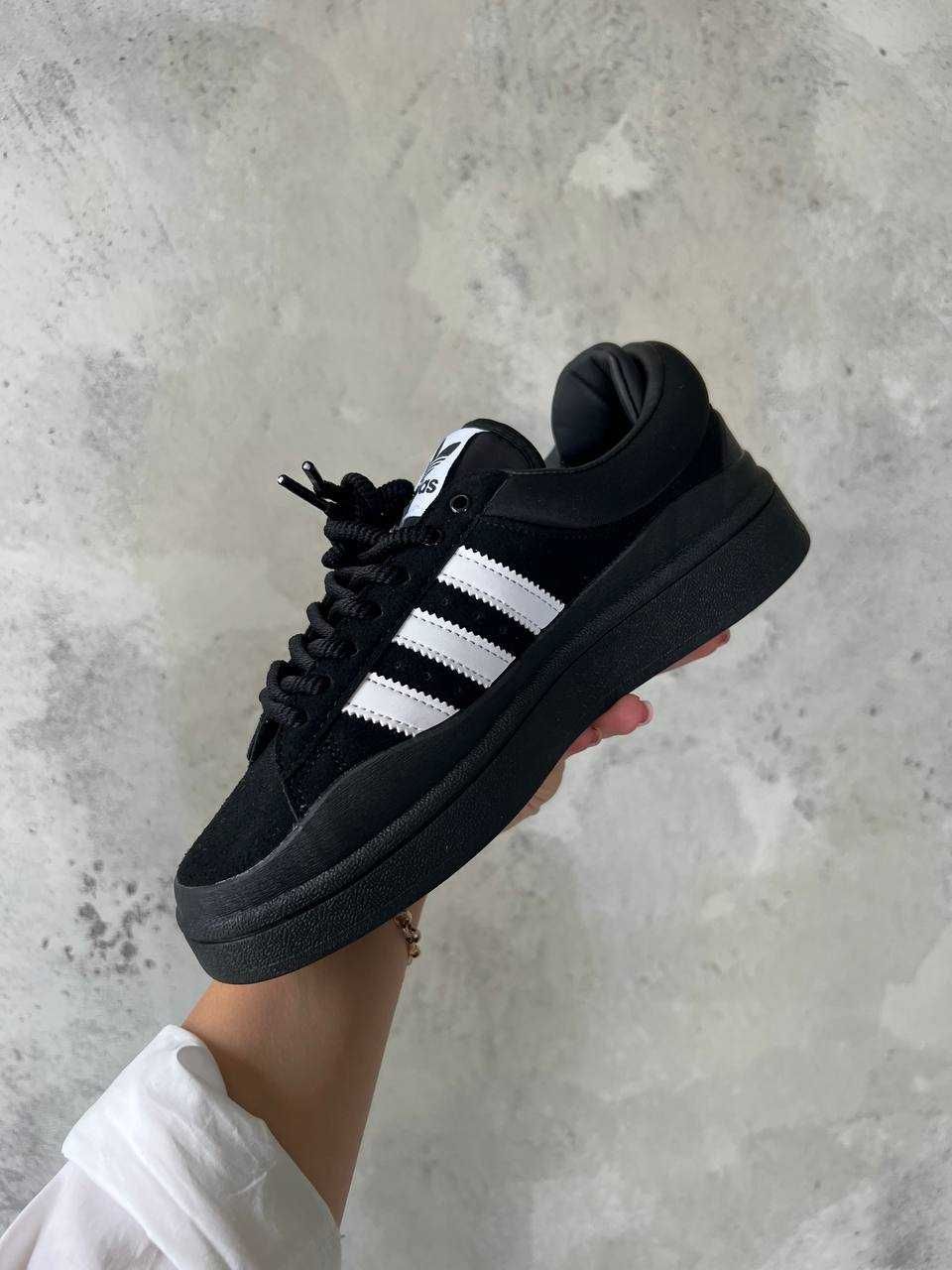 Кроссовки Adidas Campus Bad Bunny черные / Адидас Кампус 36 37 38 39