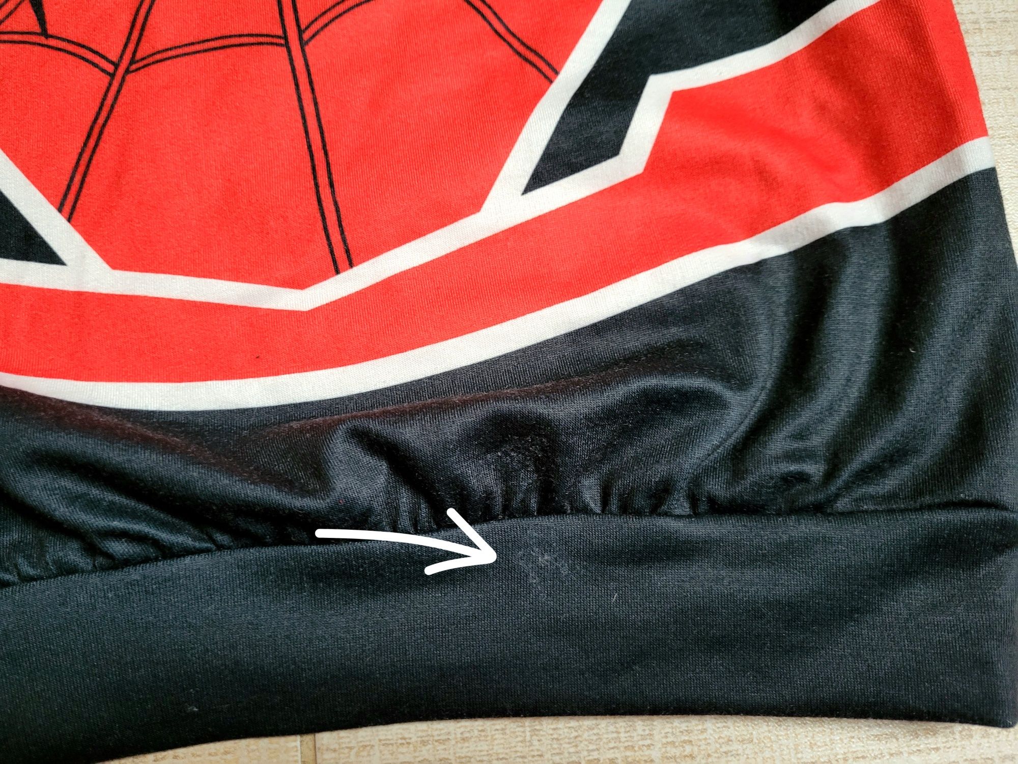 Spiderman, strój, kostium, przebranie Spidermana na karnawał, dres 140