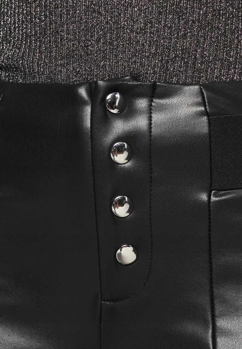 Only legginsy skóra ekologiczna spodnie czarne xs 34