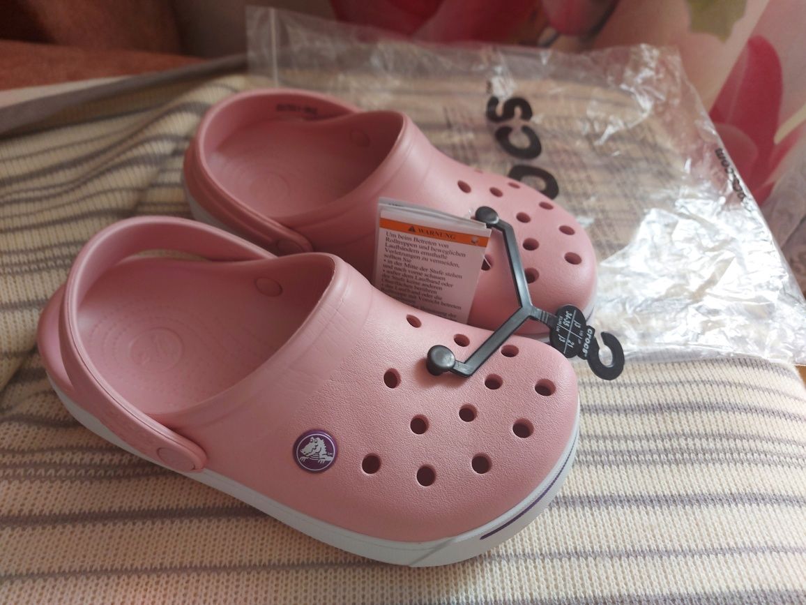 Crocs crocband J2,J3 clog сабо шлепанцы