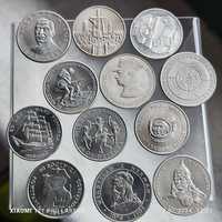 12 monet menniczych z epoki PRL zestaw 5