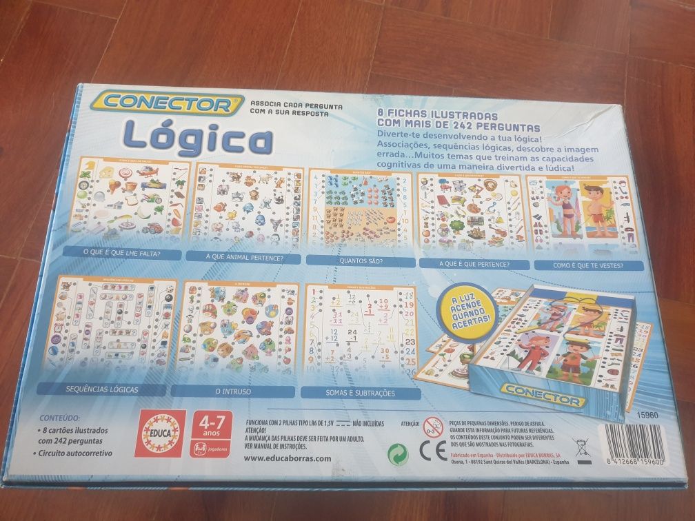 Jogo de logica 4 a 7 anos