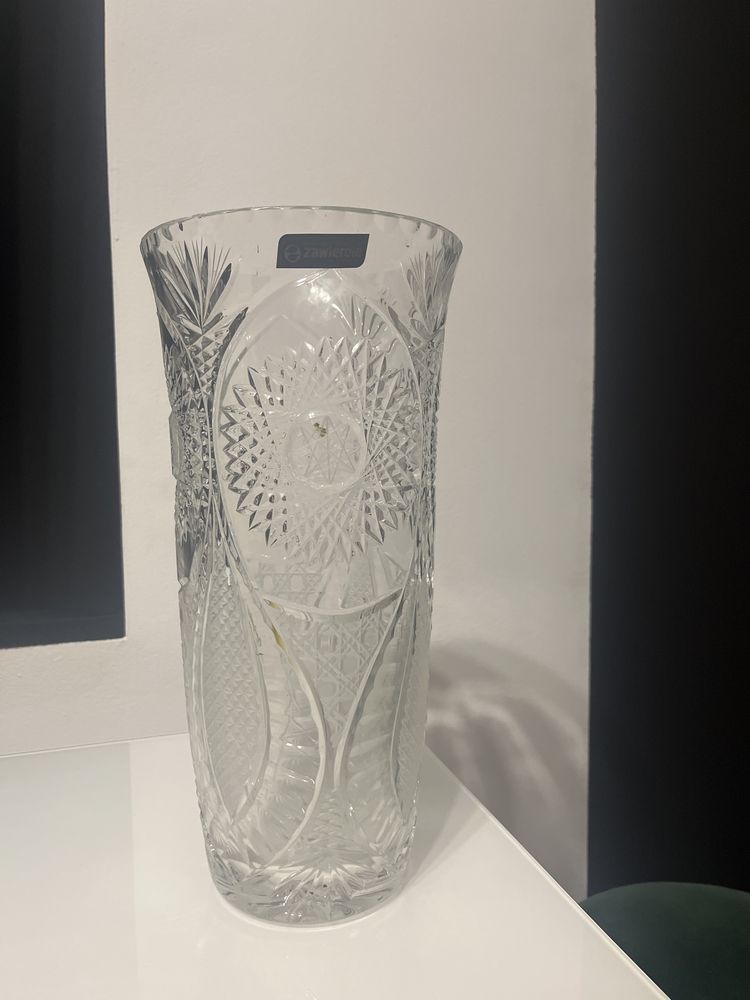 Wazon krysztal 35 cm Zawiercie