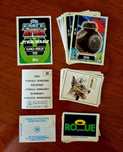 Animais Familiares Roque Santeiro Star Wars cromos Panini cartas