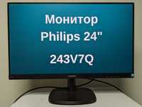 Монитор 24" Philips 243V7Q безрамочный /IPS /FullHD /HDMI