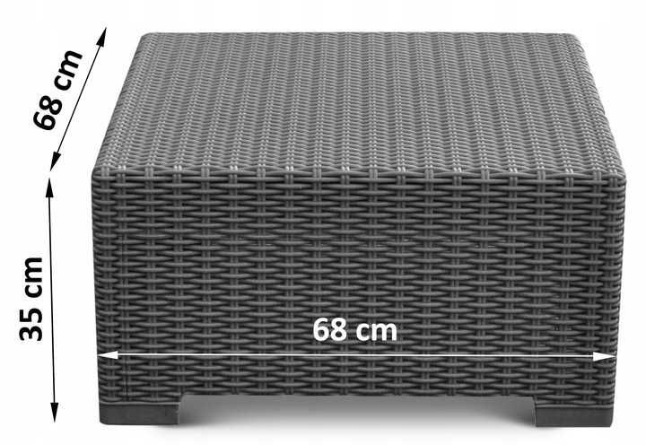 Комплект садовой пластиковой мебели Allibert California Keter