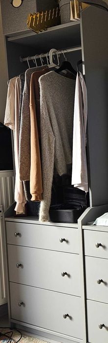 Hauga komoda IKEA kolor szary 804.249.67