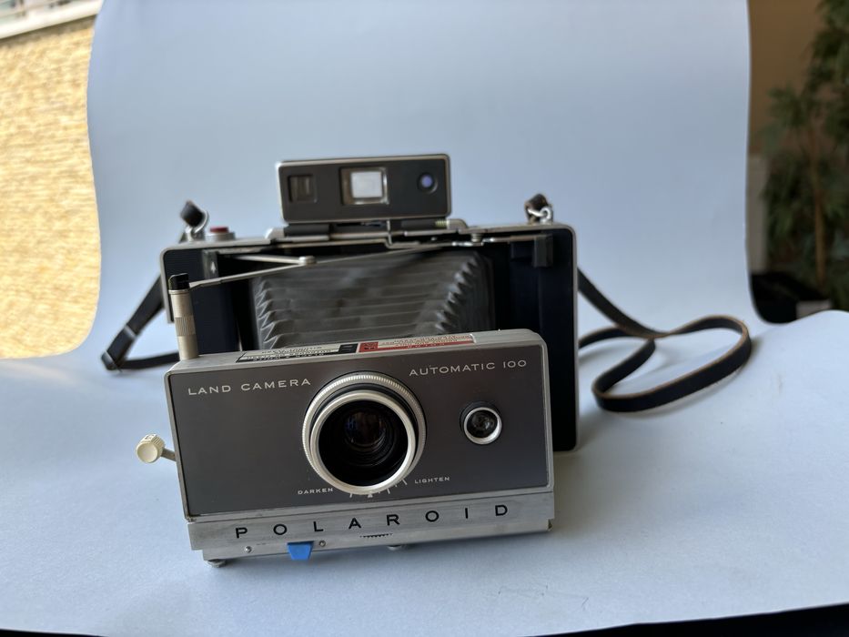 Polaroid Land Camera Automatic 100 + Flash + Temporizador - Vintage