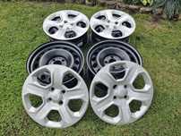Felgi stalowe Ford 4x108 16" z czujnikami i kołpakami