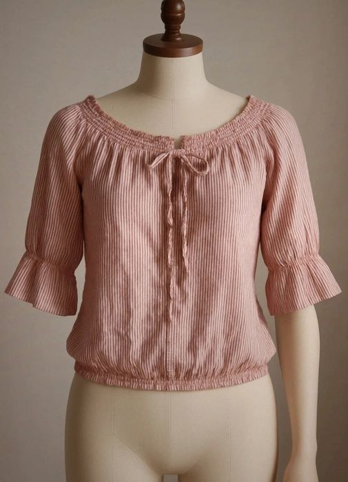 Bluzka Rękawy 3|4 w paski S| 100% bawełna | wysyłka w 24h od zakupu