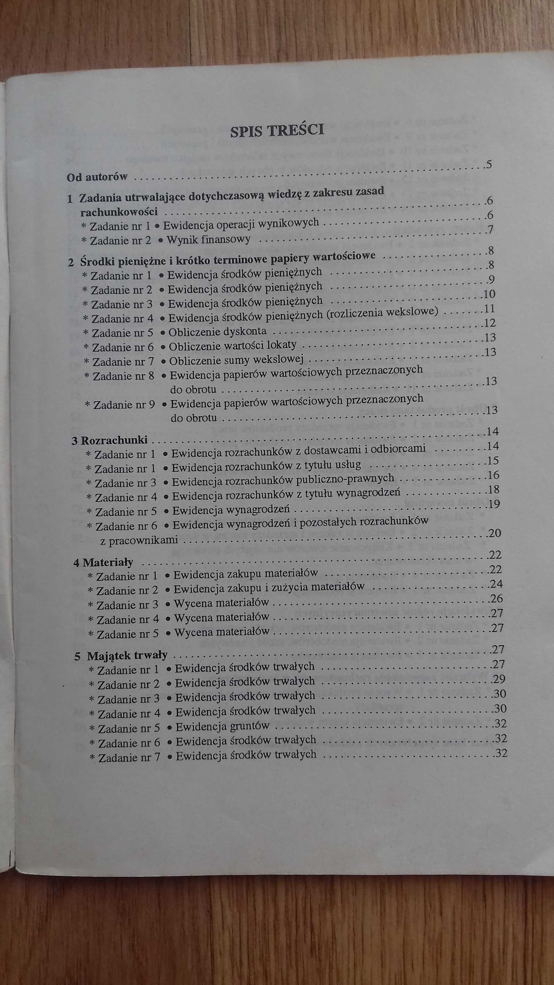 Zbiór zadań z rachunkowości przedsiębiorstw  Kołaczyk i Orpel