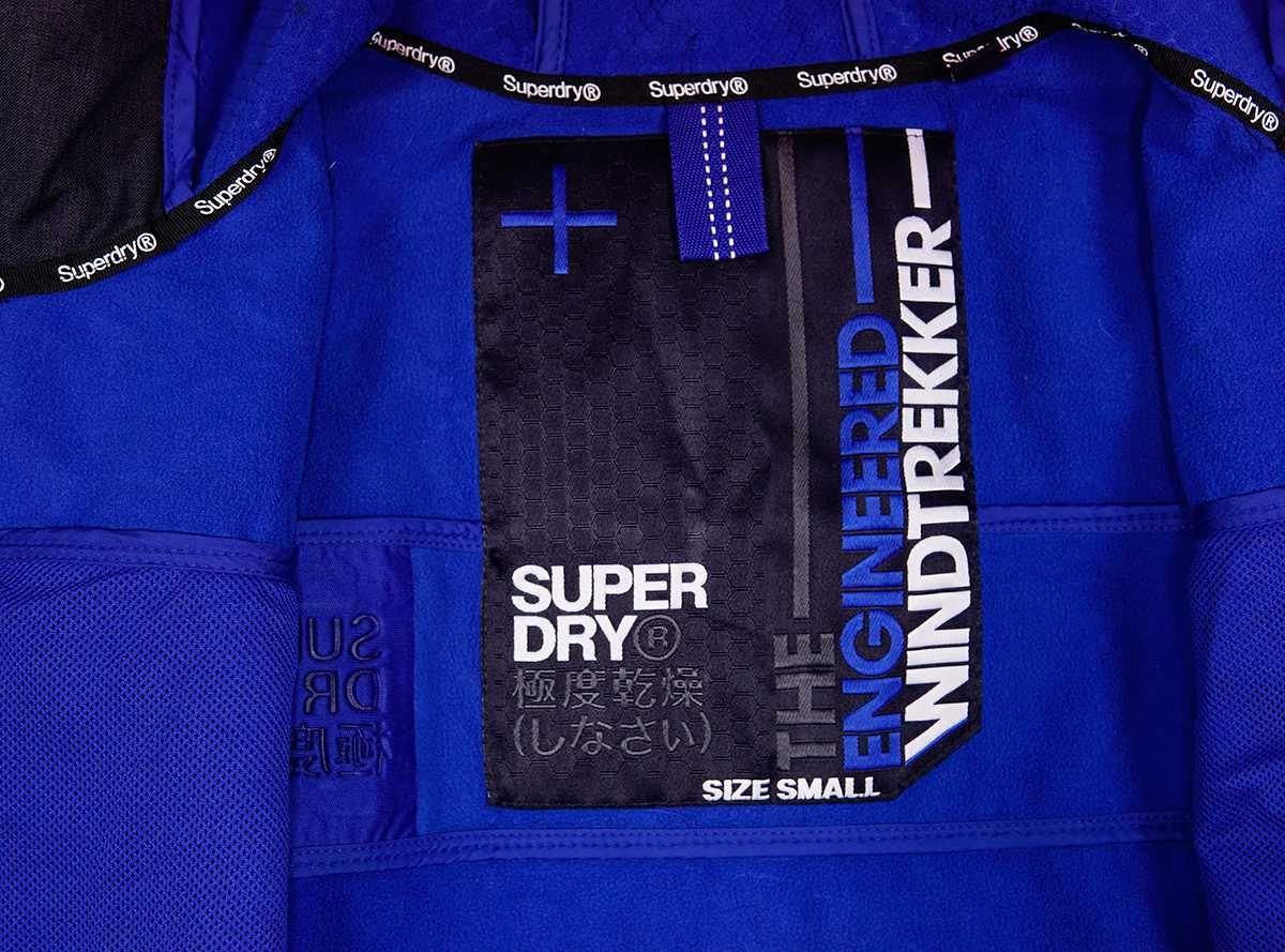 SUPERDRY JAPAN WINDTREKKER _ Kurtka Softshell _ S _ 100% Poliester