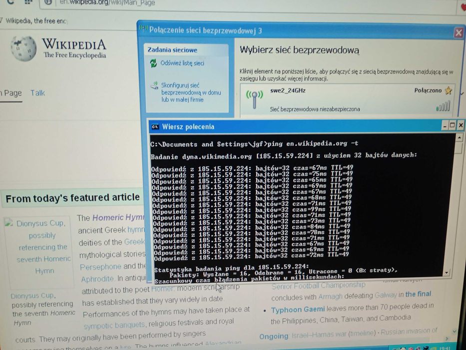 Karta PCI Wireless tl-wn551g Win 98 Me 2000 XP 7 8 10 11