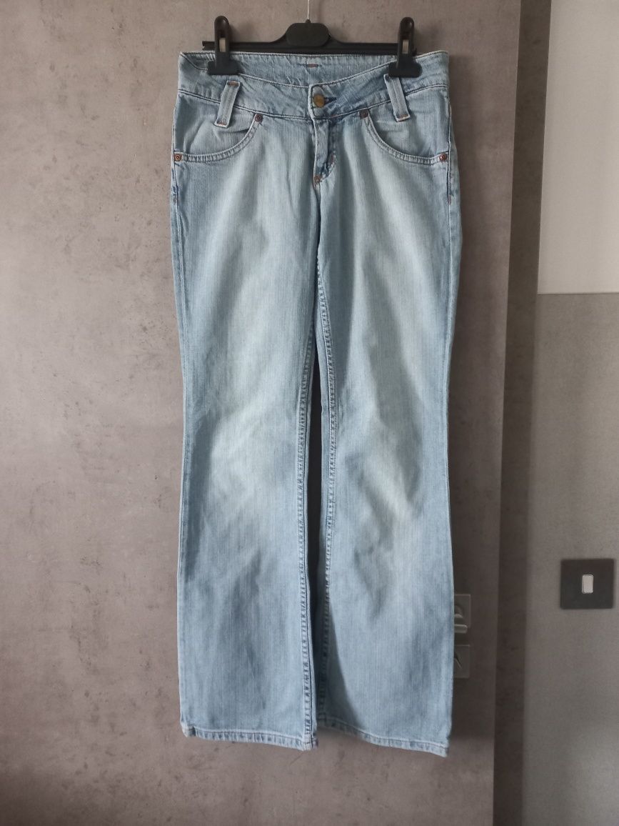 Lee spodnie jeansowe wycierane st.bdb 27/31
