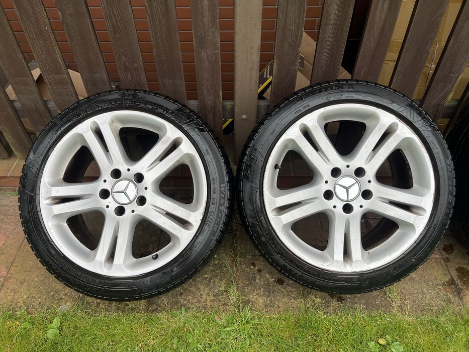Kola zimowe 17’ Mercedes 5x112 W211 E klasa 6.5mm bieżnika