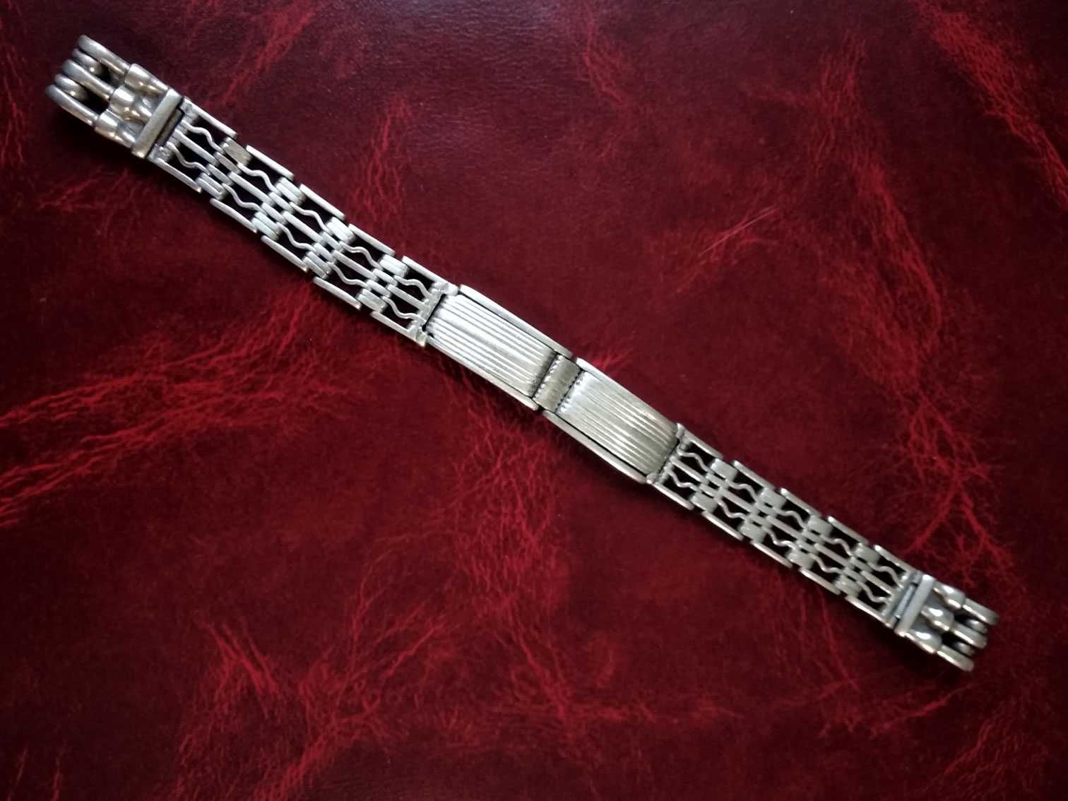 Серебряный браслет для женских часов