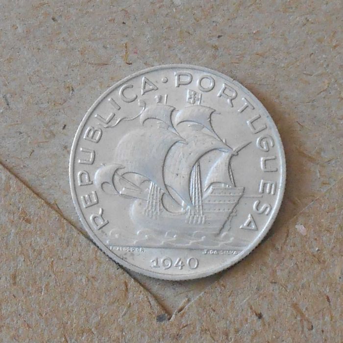 Portugal 5 escudos 1940  Soberba - olx X10929