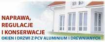 Naprawa okien drzwi rolet pcv aluminium drewno