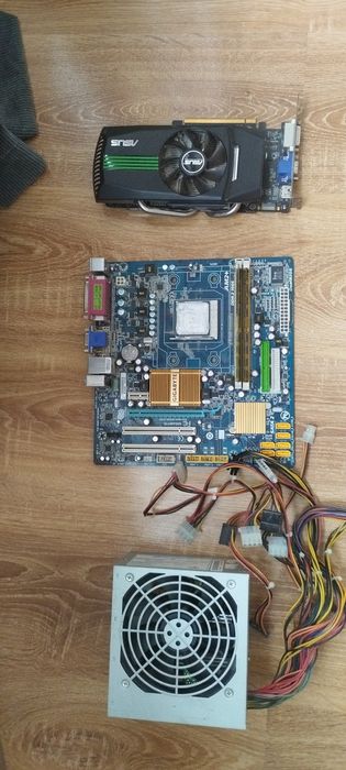 Комплектуючі до ПК (Мат. плата, відеокарта, б.ж)