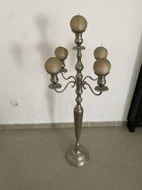 Candelabro de velas redondas