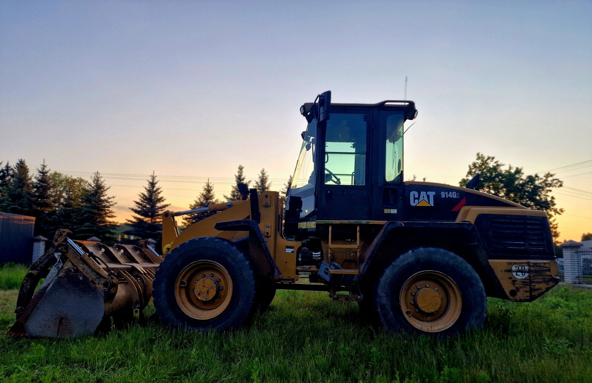 Ładowarka Cat 914G rok 2013 Caterpillar 8.5 t klima