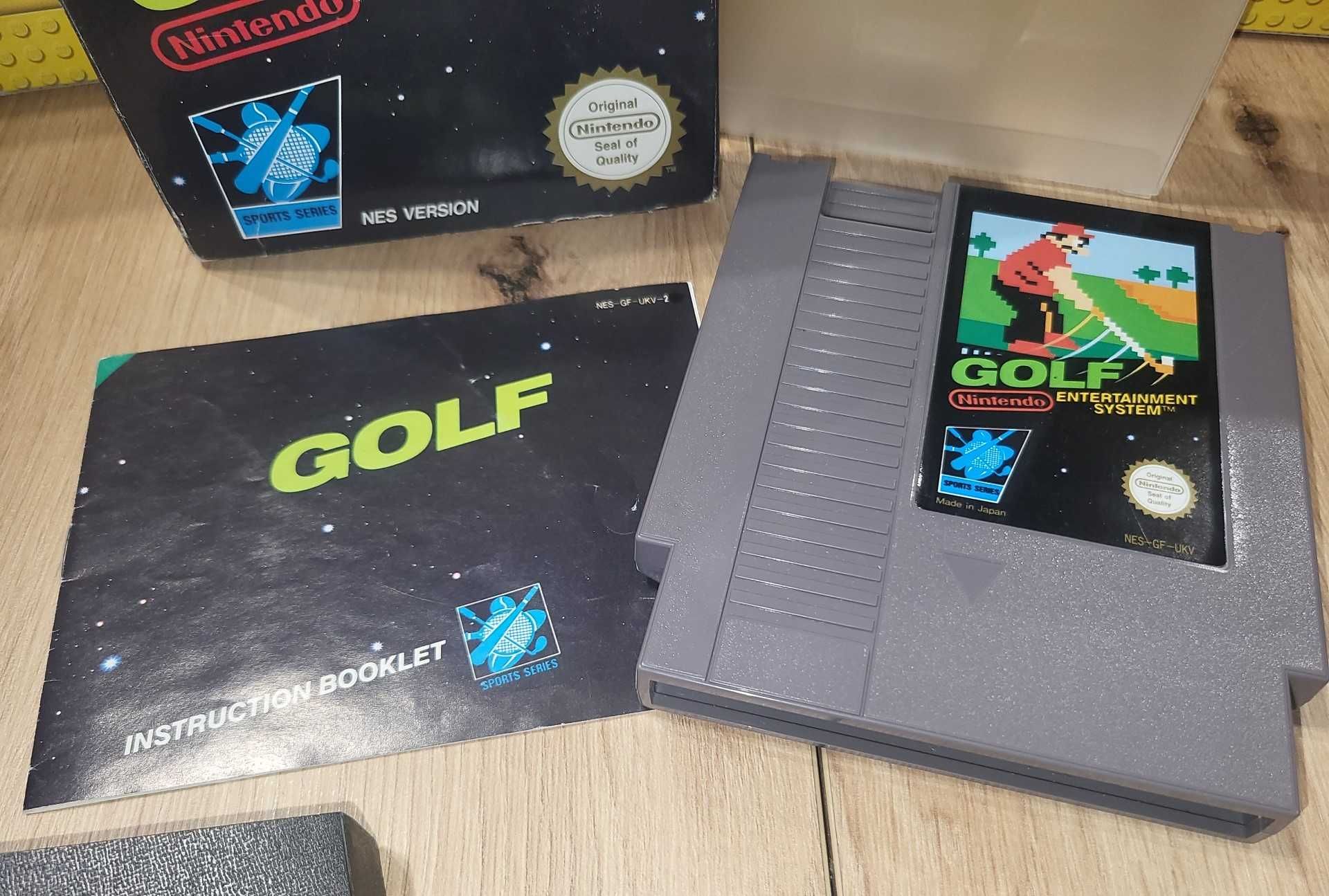 Gra Golf - NINTENDO NES PAL A - DB stan Komplet +Protektor